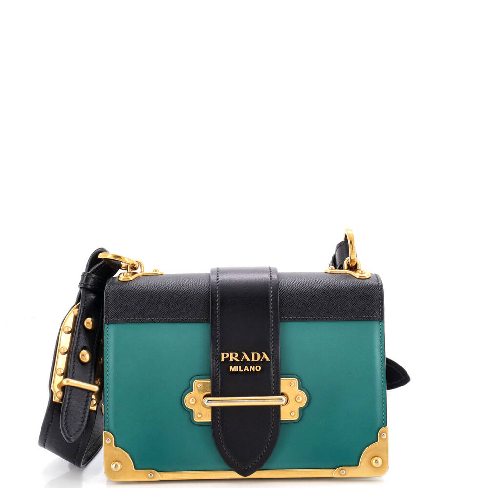 Prada Cahier Crossbody Bag Leather And #333509P14B